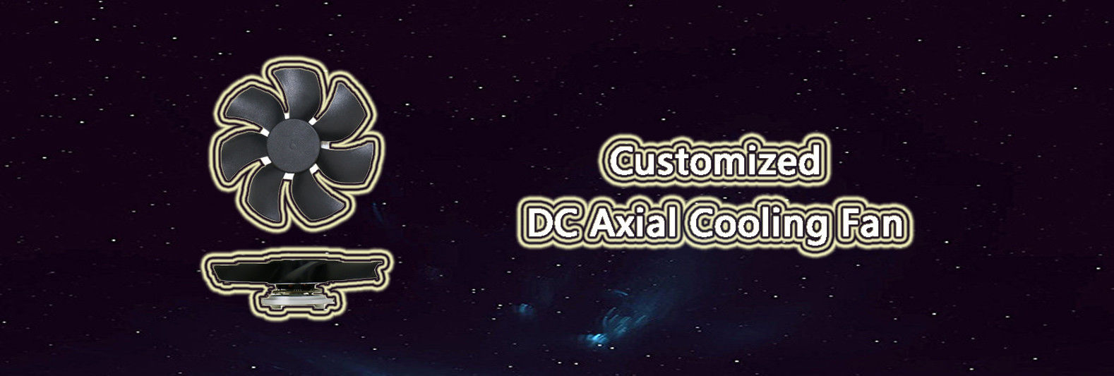 DC Axial Cooling Fan