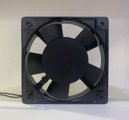Hi Fi Equipment AC Axial Cooling Fan Aluminium Alloy Frame Noise Reduction Soft Wind