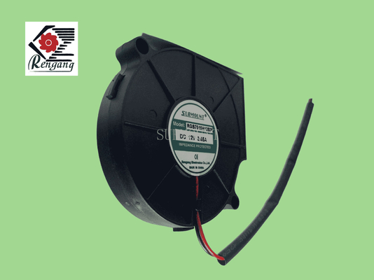 7515 Soft Wind 12V DC Blower Fan 75x75x15mm Noise Reduction For OA Equipment