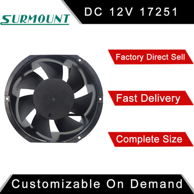 Dc12v 24v Axial Cooling Fan For Industry Use Or Home 172*150*51mm 17251