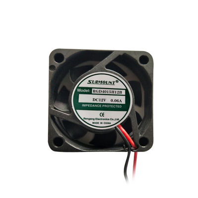 Low Noise 0.96W DC Axial Cooling Fan , 40x40x15mm On Small Equipments