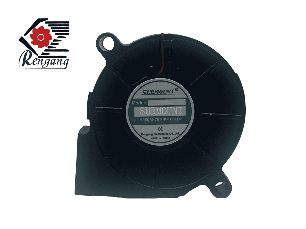 5015 Plastic Impeller DC Blower Fan 50x50x15mm Free Standing Noise Reduction