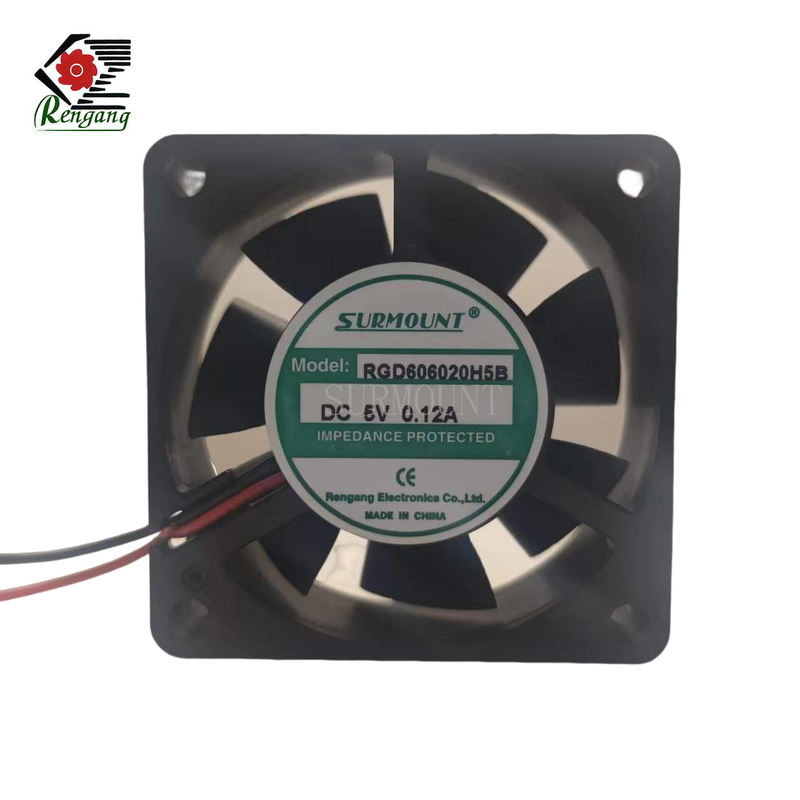 Low Noise 27dBA 33dBA DC 12V Brushless Fan Free Standing Mounting