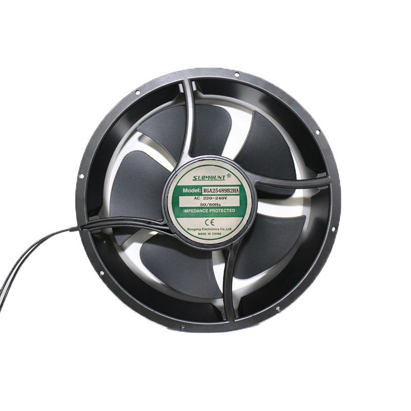 110V 250mm CPU Cooler Fan Round Shape Noise Reduction Durable