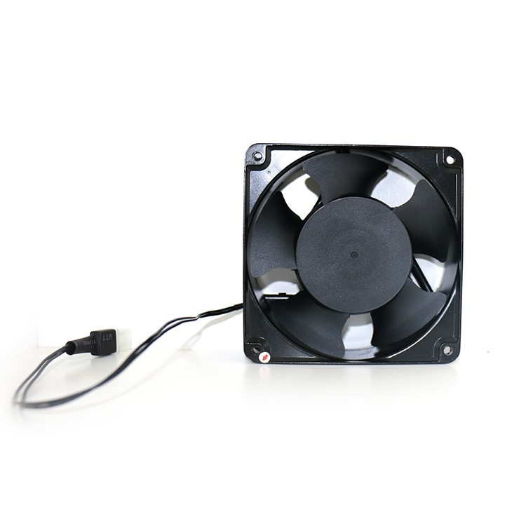 120x120x38mm AC 110V 220V Axial Cooling Fan Shaded Pole Type With 5 Leaves
