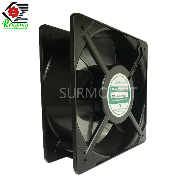 205x205x72mm 690 CFM Electrical Cabinet Cooling Fans With Large Airflow