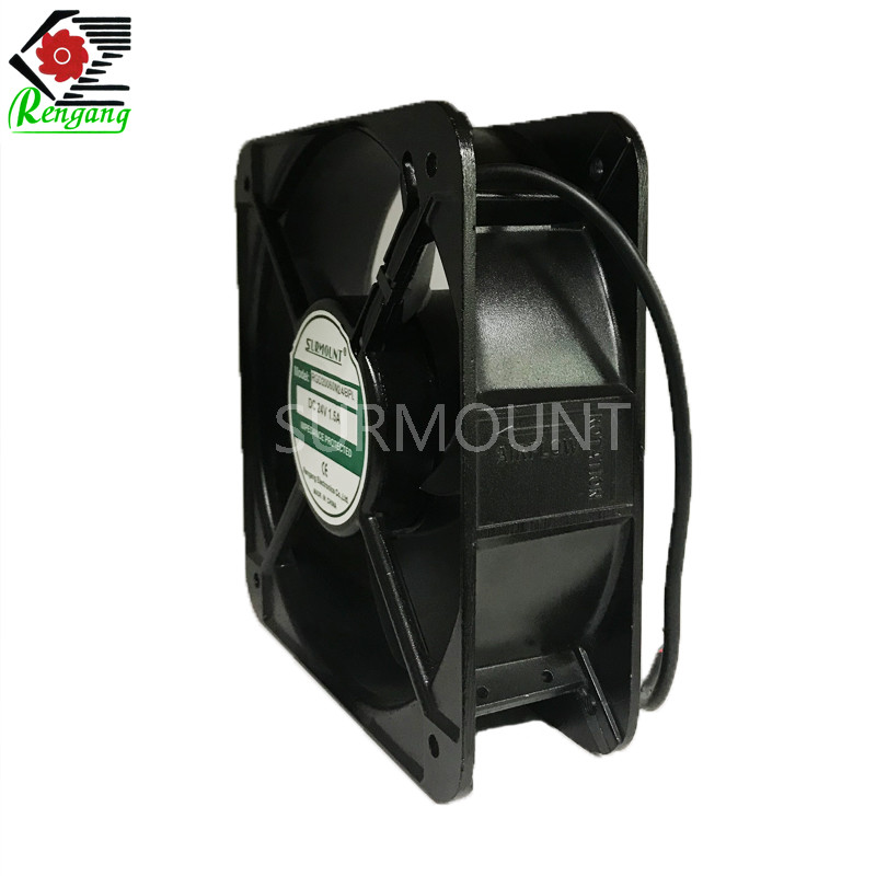 RoHS 640 CFM 8 Inch Cooling Fan , Electrical Cabinet Ventilation Fans Large Airflow