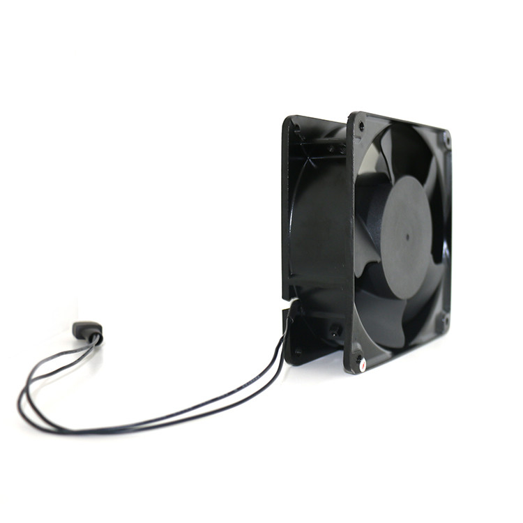 120x120x38mm AC Axial Cooling Fan 110V 220V Aluminum Alloy Frame With 5 Leaves